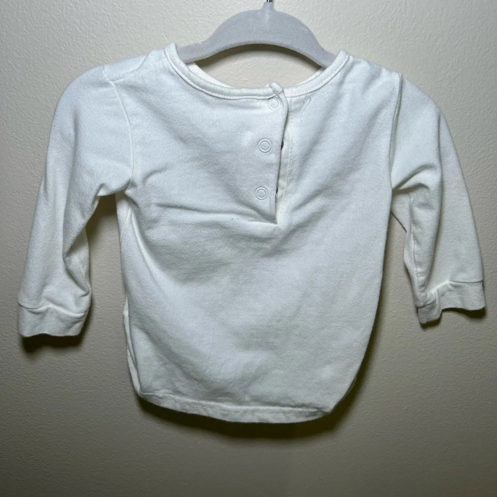 Limonada Pink and White Baby Girl Two Piece Jumpsuit Set Size 9 Months - Picture 10 of 11